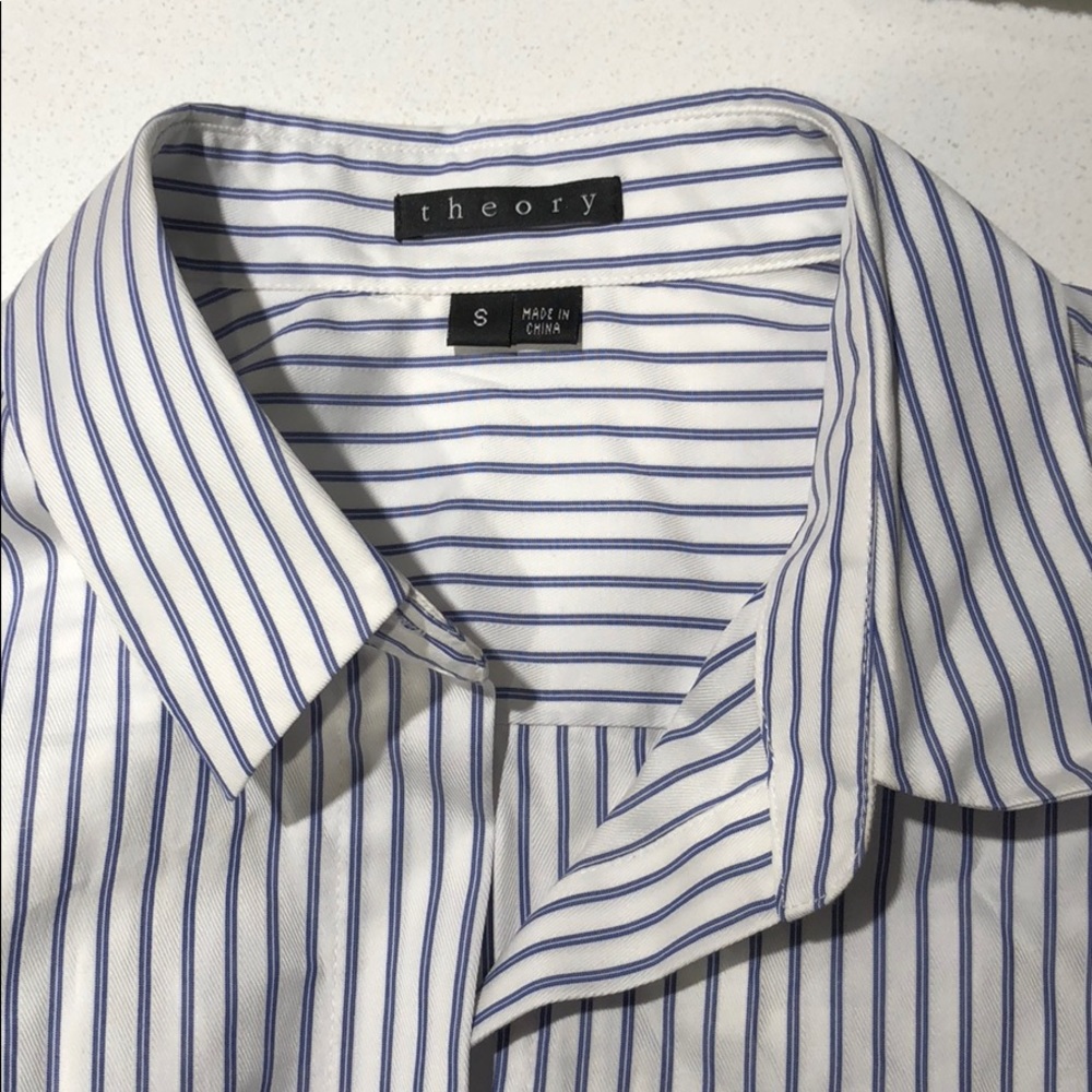 Women’s Theory Button Down Shirt - Size Small